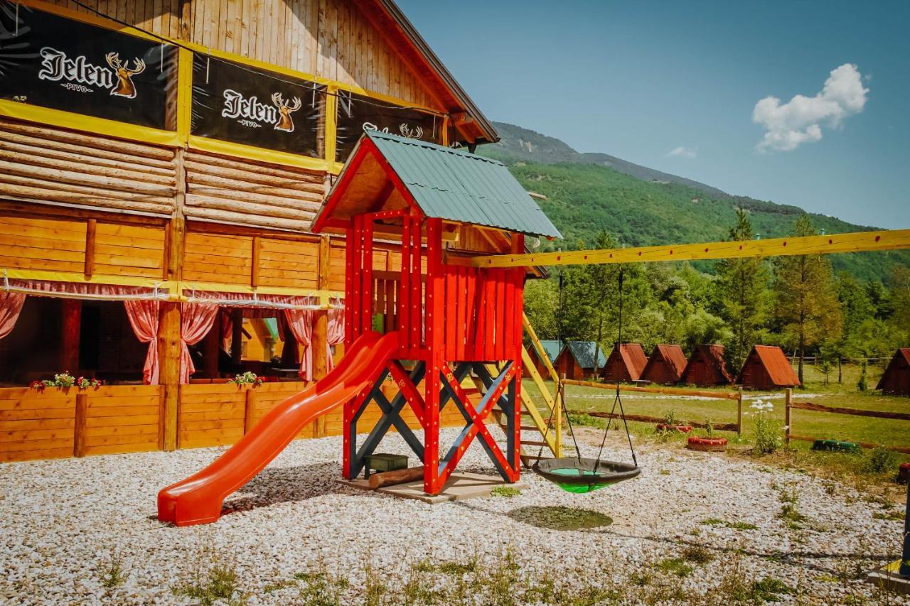 Camp Sutjeska Otel Tjentiste Dış mekan fotoğraf