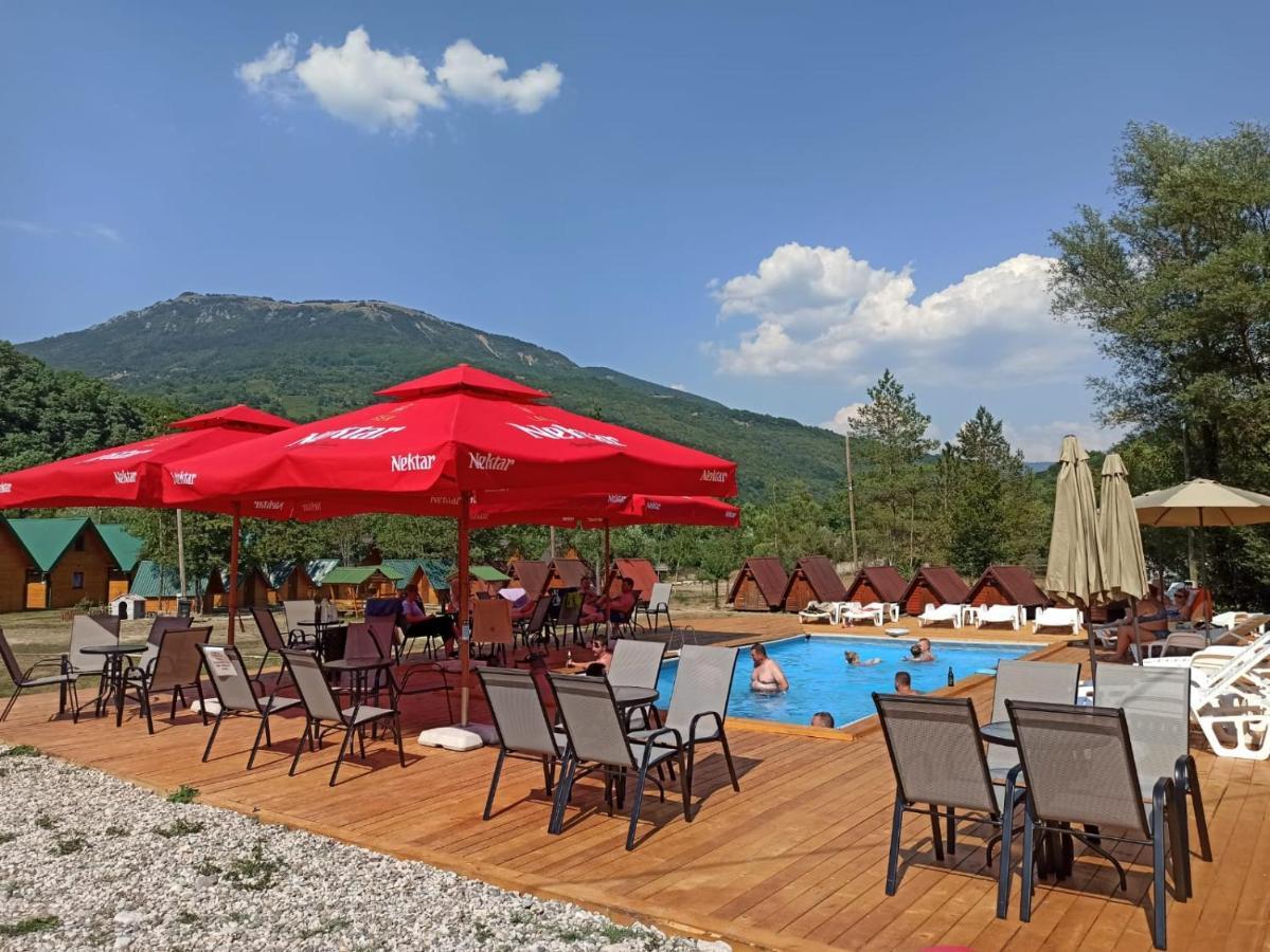 Camp Sutjeska Otel Tjentiste Dış mekan fotoğraf