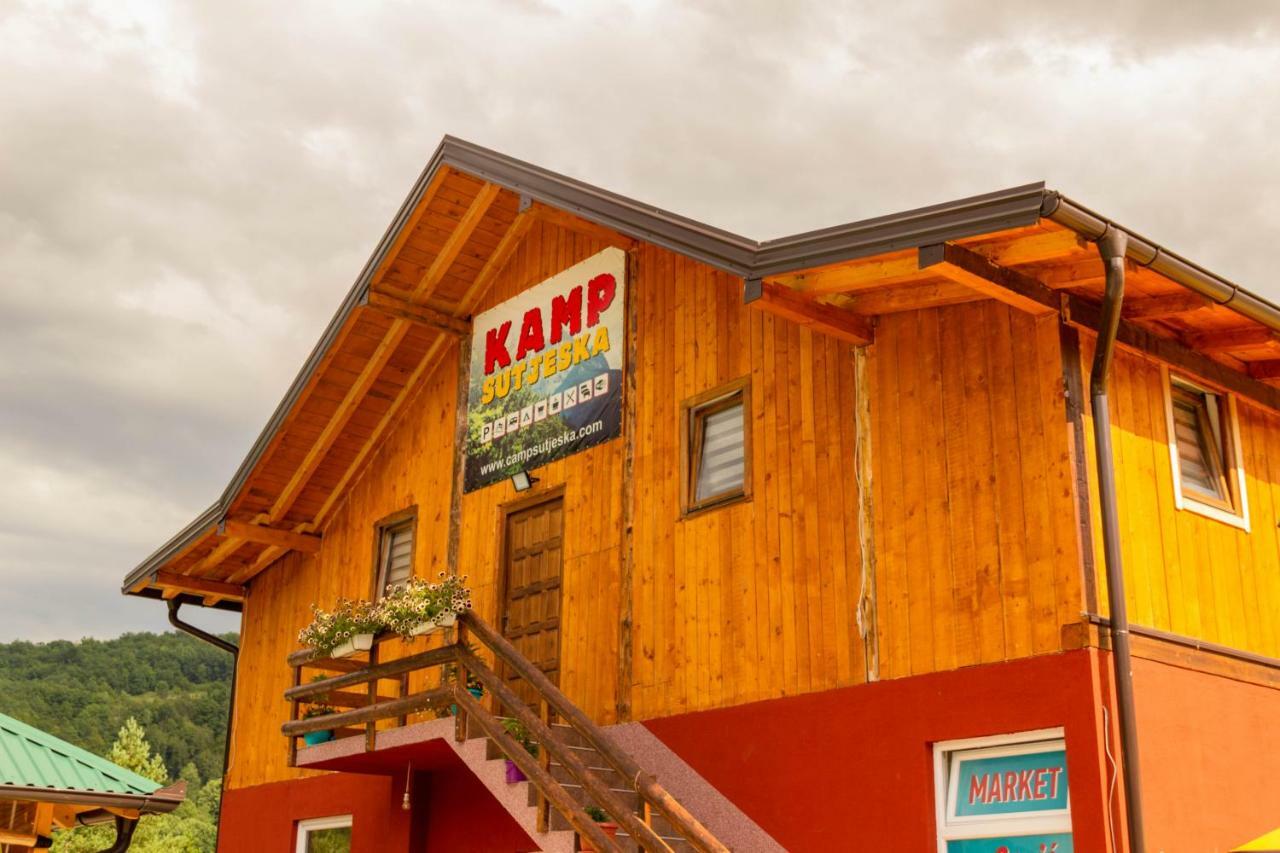 Camp Sutjeska Otel Tjentiste Dış mekan fotoğraf